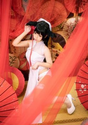 操白丝美女